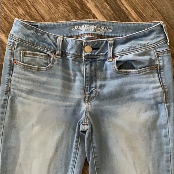 2/$30 American Eagle Jeans, size 10 Long! - Picture 3 of 5